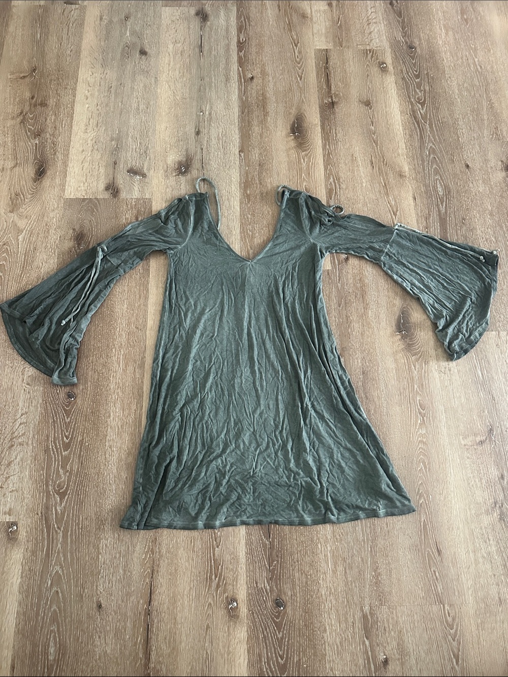 Boho style American eagle mini dress